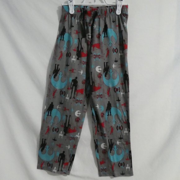 DISNEY STORE Star Wars size 7/8 graphic pajama pants, EUC - Picture 1 of 13